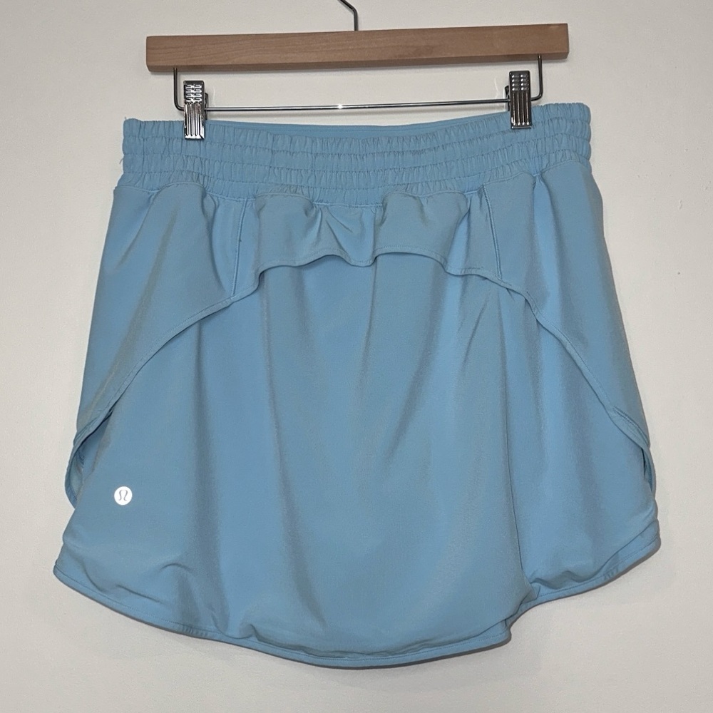 Lululemon Hotty Hot High-Rise Skirt Blue Chill - Picture 10 of 13